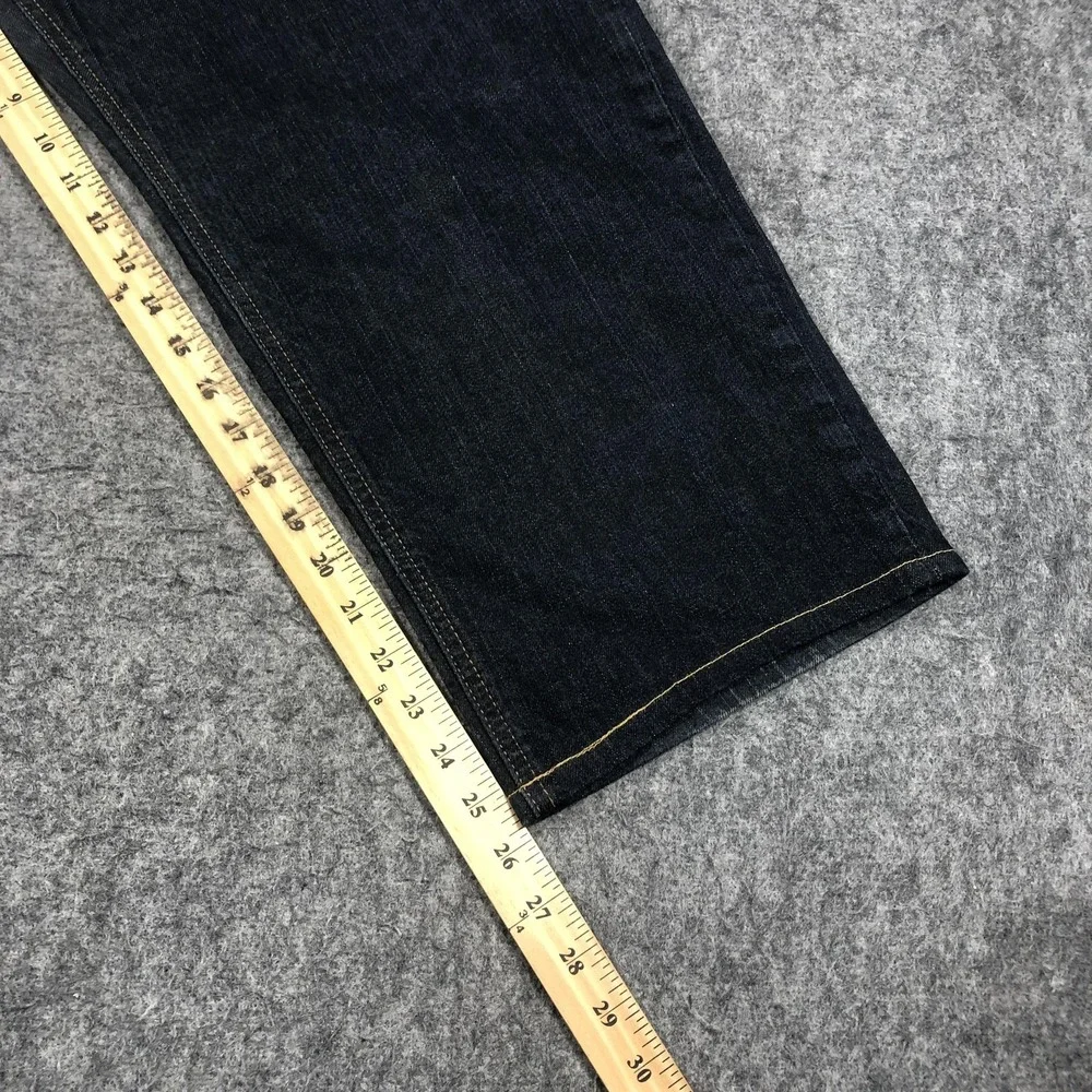 Levis 541 Jeans Mens 54x25 Blue Athletic Tapered Dark Wash Denim Big Pants